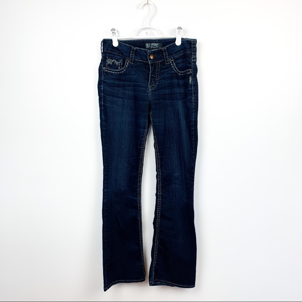 Silver Suki Blue Jeans